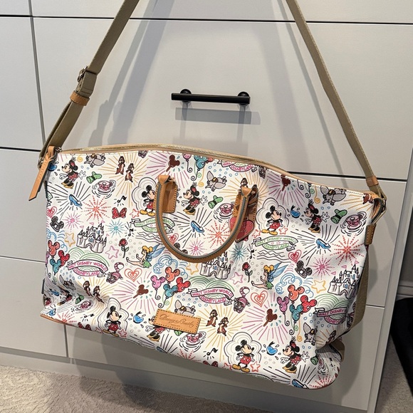 Dooney & Bourke Disney Sketch Weekender Bag - Picture 2 of 7